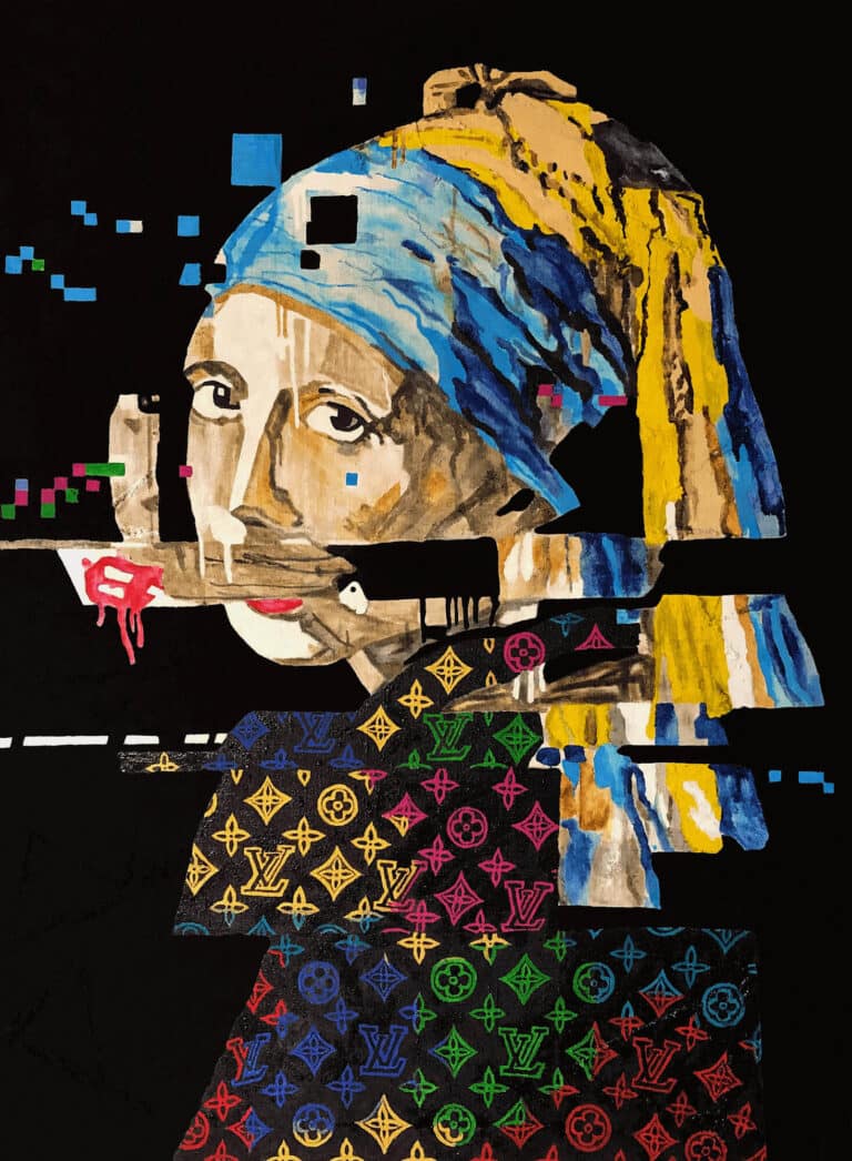 Girl with a Pearl Earring — obraz pop-art PRAKORIN